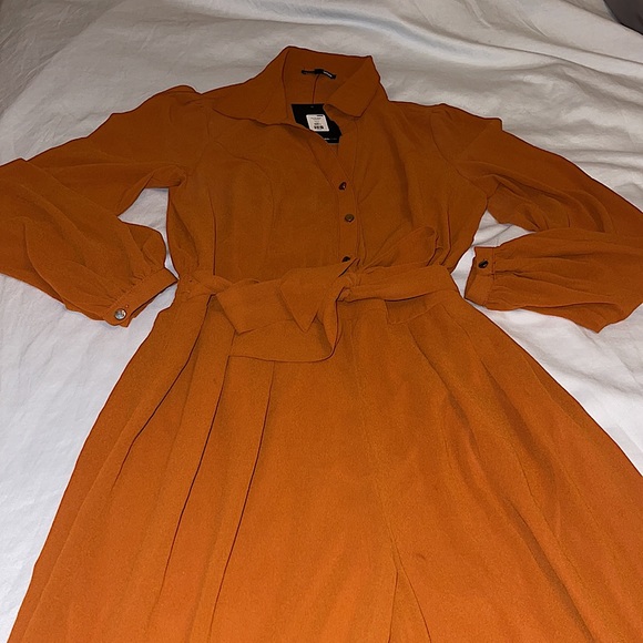 Wide leg pants romper - Picture 2 of 3